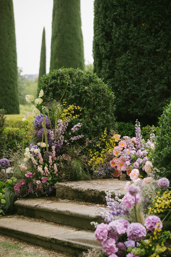 Wedding ceremony in Provence