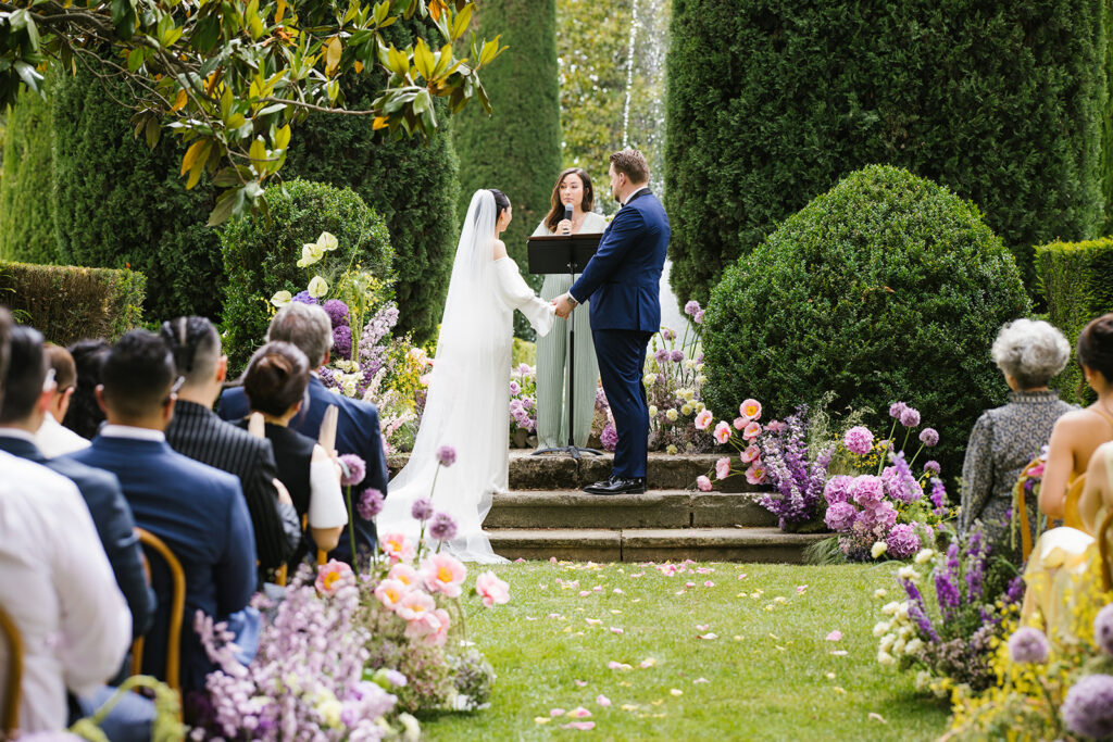 Wedding ceremony in Provence