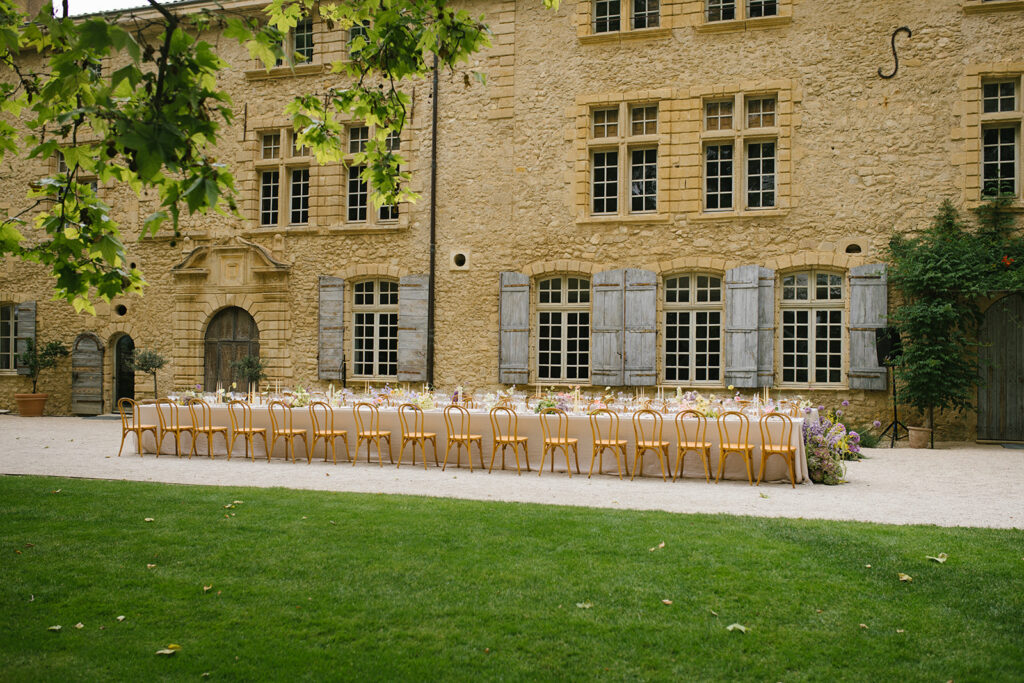 Château de Sannes wedding